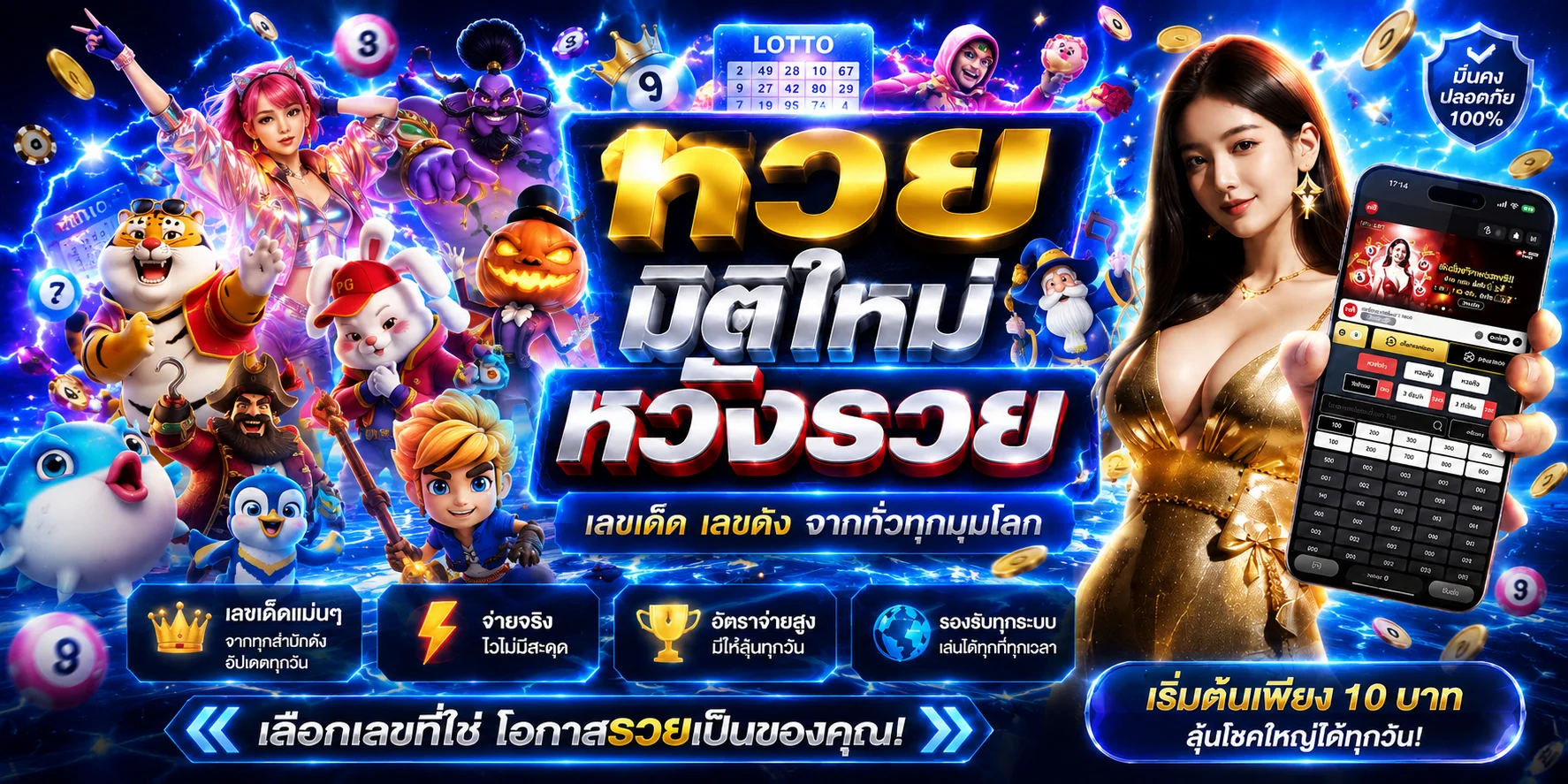 ผลหวยไทย หวยลาว หวยฮานอย ทุกงวดที่ JINDA55